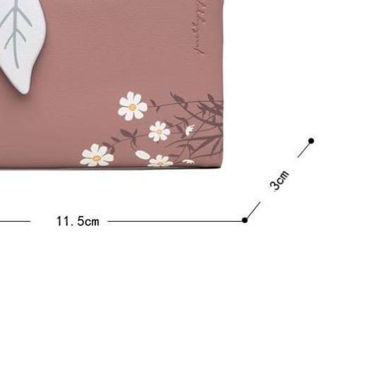 ✧ Prettyzys - ORI - DAISY SMALL WALLET - Dompet wanita - Dompet kartu - Dompet import ✈