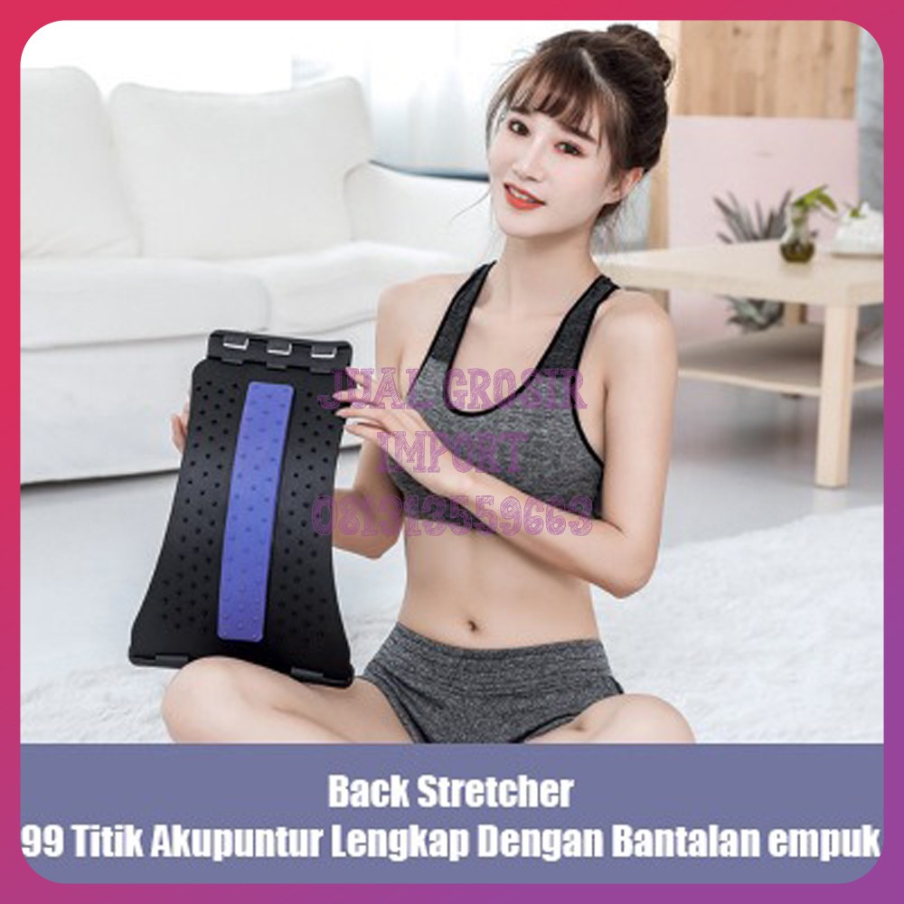 Terapi Tulang Punggung Pinggang Back Stretcher - Magic Back Massager