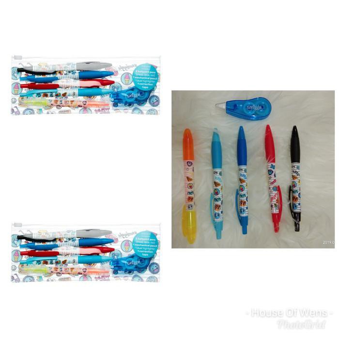 

PROMO SMIGGLE MULTI PEN PACK X6 - PULPEN SET KEKINIAN