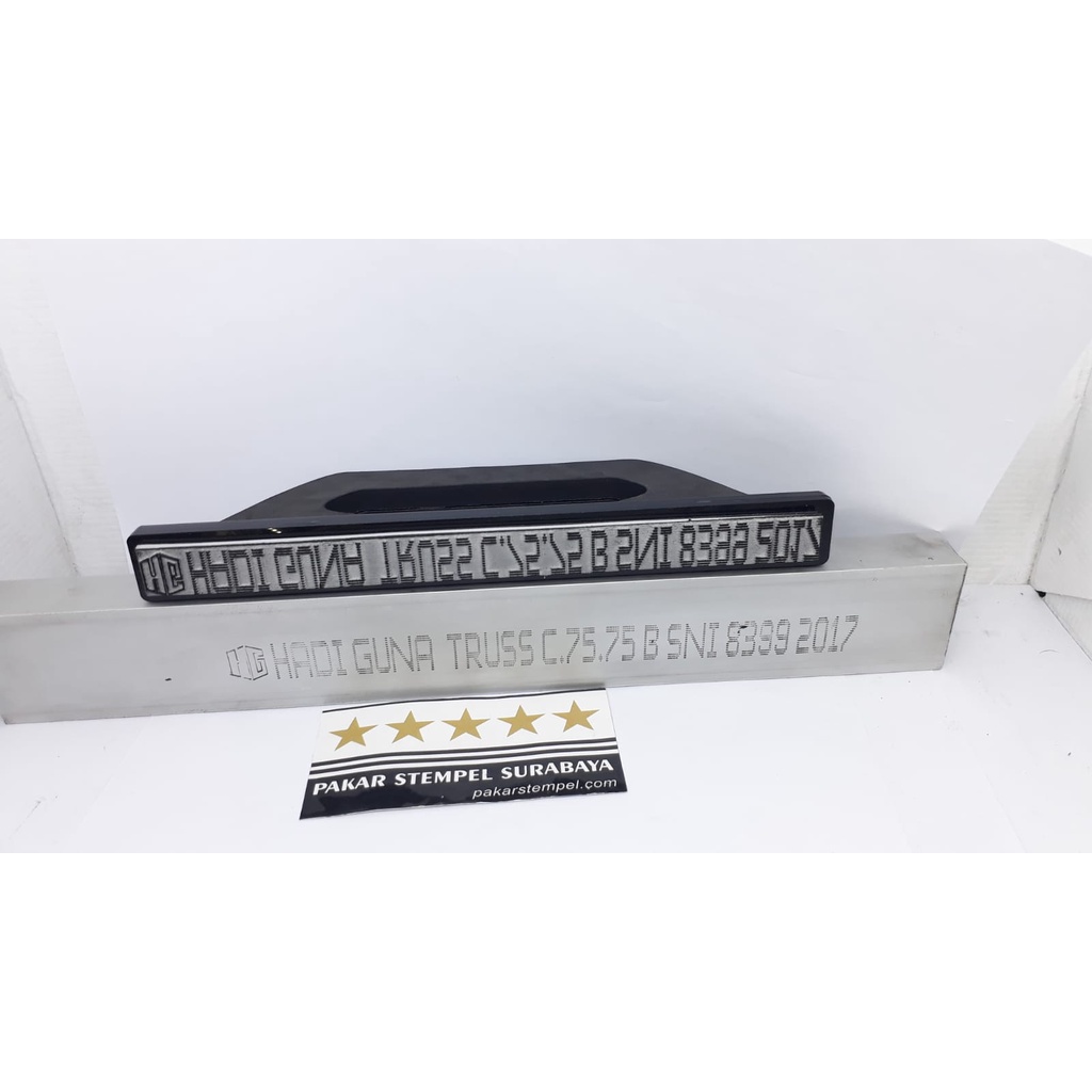 

Jual Stempel Galvalum Stempel TRUSS Stempel Perusahaan Stempel