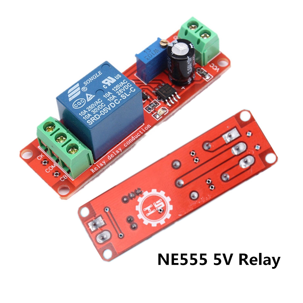 〖Factory Supplier/COD〗Modul Switch Delay Relay Shield NE555 DC 5V 0-10 Detik