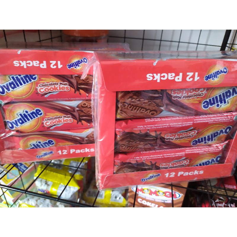 

Ovaltine Biskuit Chocolate (1 Box Isi 12 Pcs)