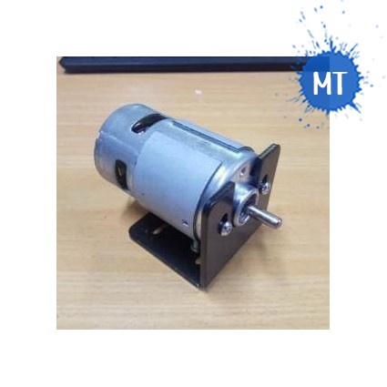 PAKET Dinamo 775 DC Torque Magnet Motor dan Bracket