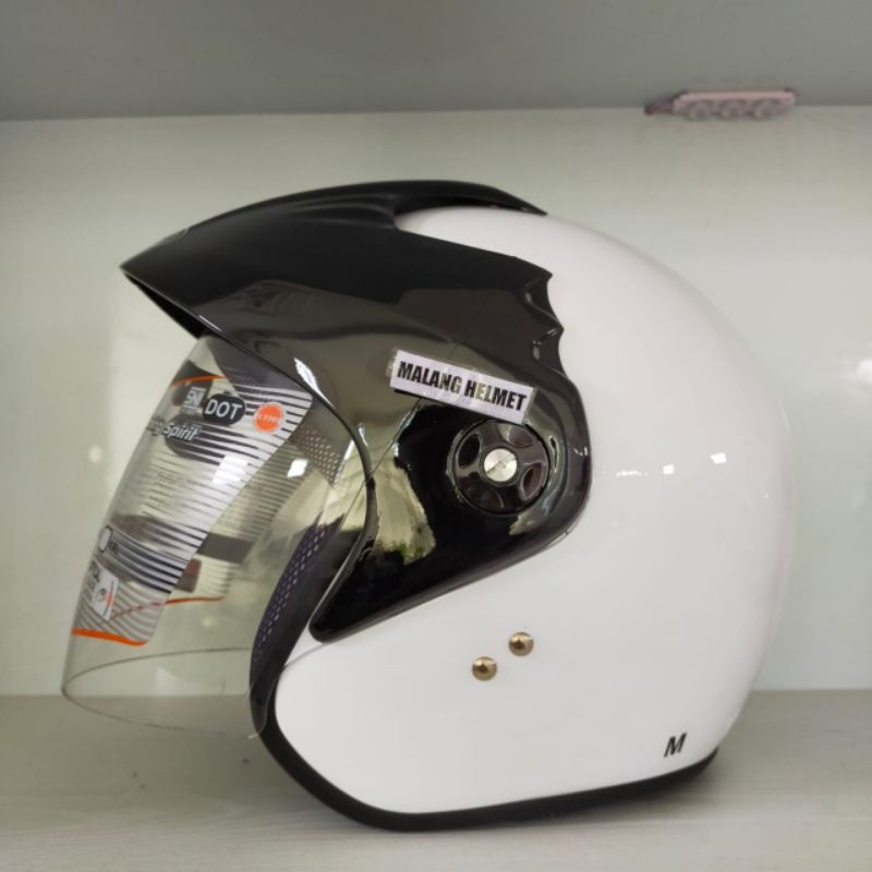 Helm INK Klasik CX 390 White (Ongkir Termurah 2kg)