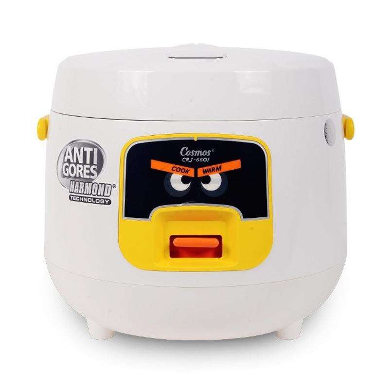 rice cooker cosmos harmond crj-6601 kapasitas 0,8liter/mejikom cosmos model angry bird anti lengket