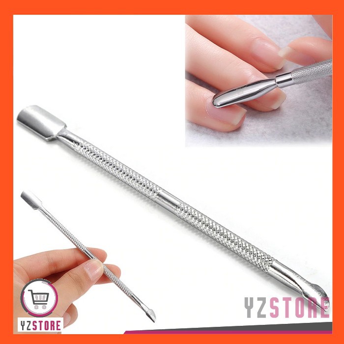 Cuticle Nail Pusher Kikir Kuku Manicure Pedicure Nail Art YZ65