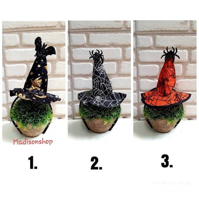 BANDO TOPI PENYIHIR AKSESORIES HALLOWEEM MURAH KOSTUM MAGIC