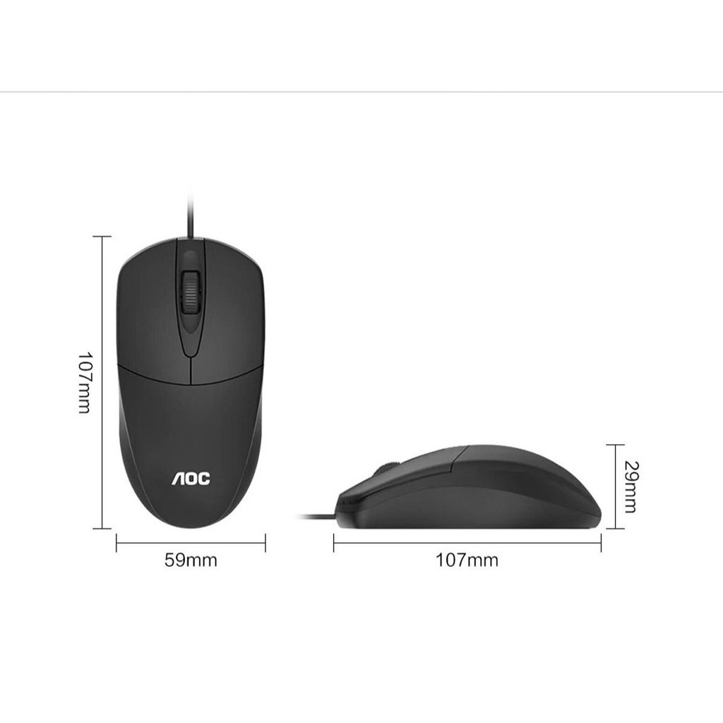 MOUSE USB AOC MS121