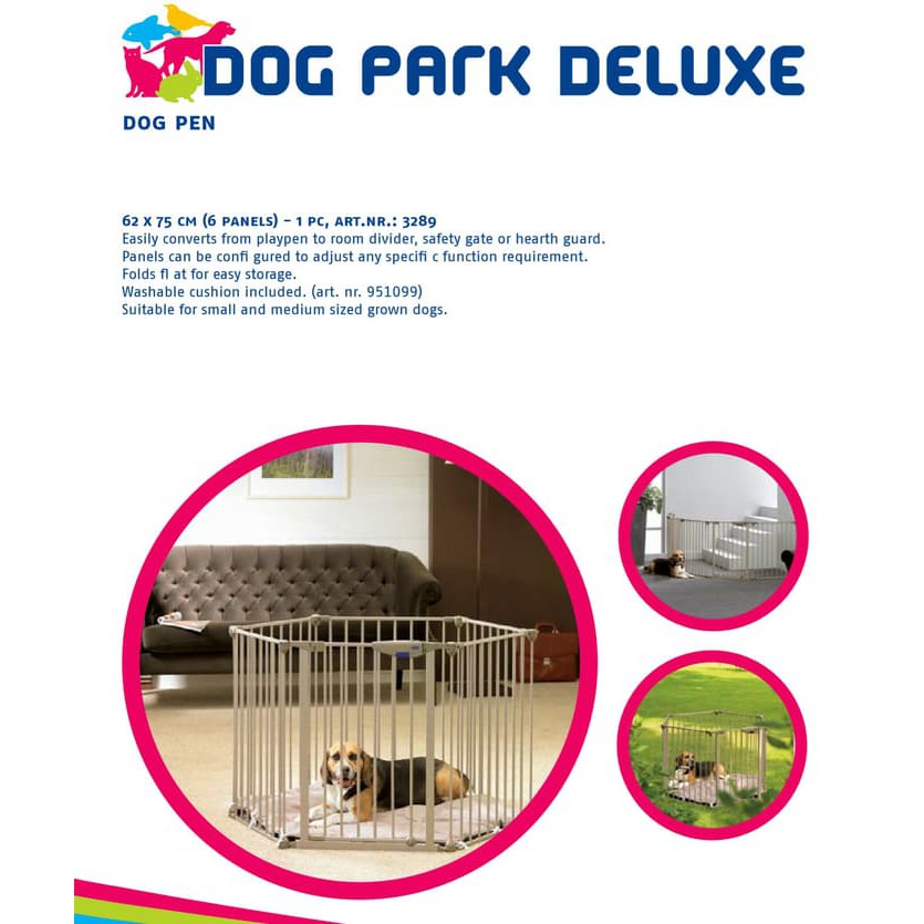 Kandang Pagar Savic Dog Park Deluxe 32890008