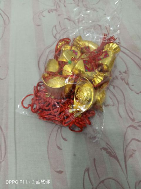 Imlk-45: Gantungan Imlek Kantong Uang Emas