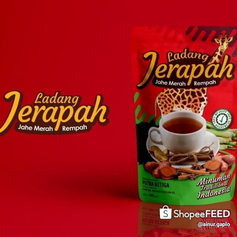 

JAHE MERAH REMPAH + JINTEN