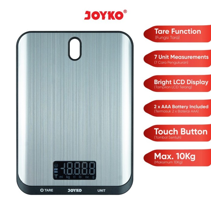 

Timbangan Digital Kitchen Scale DSL-A3