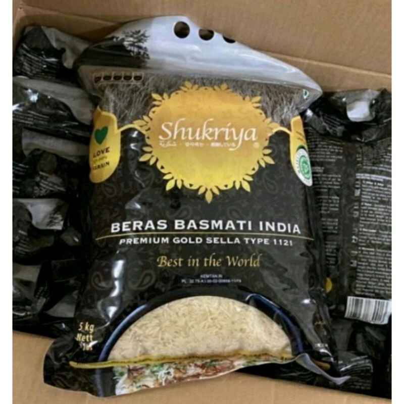 

Beras basmati shukriya basmati rice 5 kg