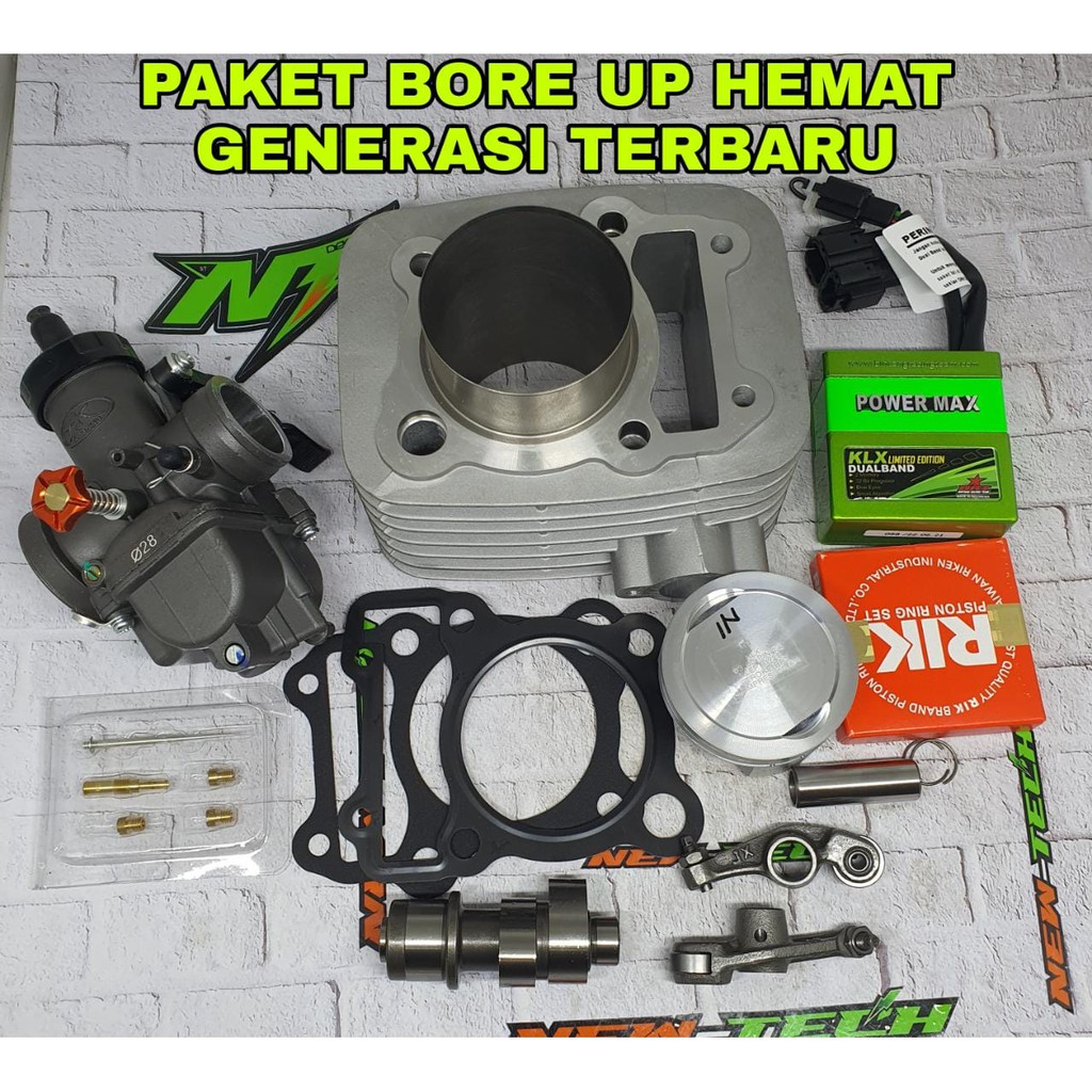 PAKET BORE UP HEMAT KLX GENERASI TERBARU