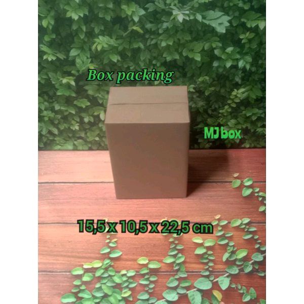 

kardus kotak uk 15,5x10,5x22,5 cm.. single wall,, box polos, solusi packing serbaguna
