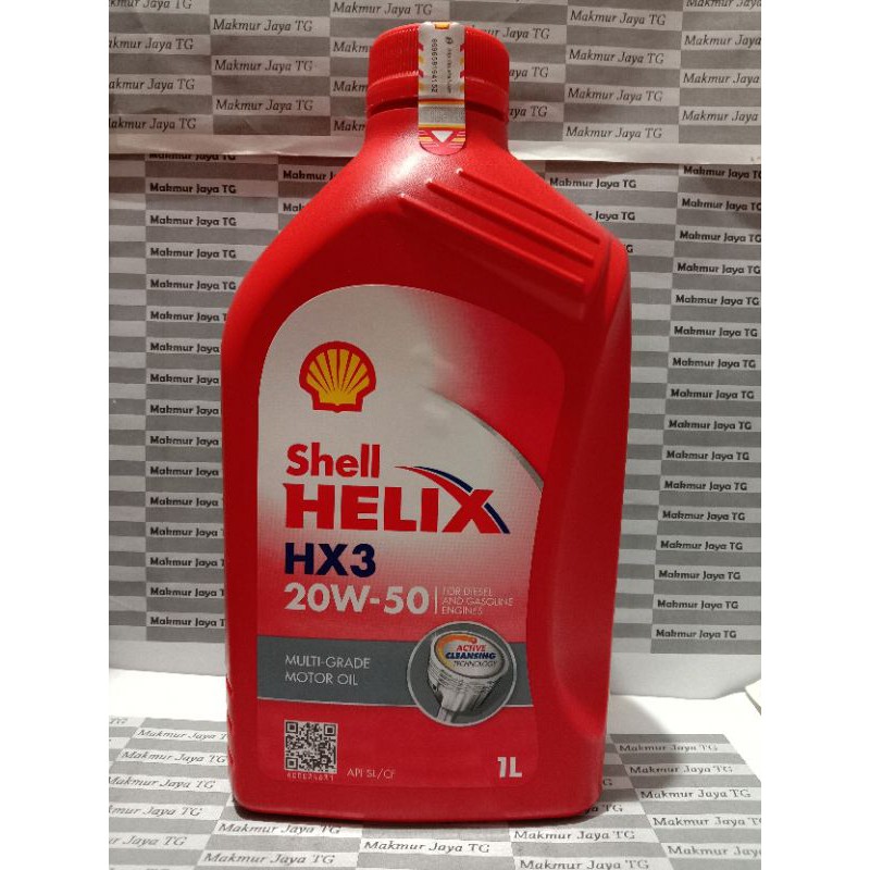 OLI SHELL HELIX HX3 1LT 20W-50