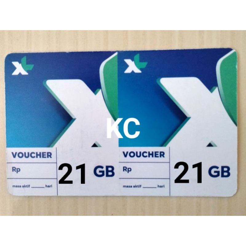VOUCHER XL 21 GB LOKAL SUKABUMI