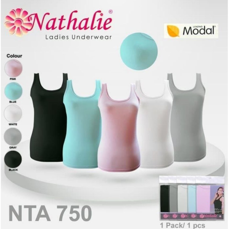Nathalie kaos Tanktop wanita NTA 750