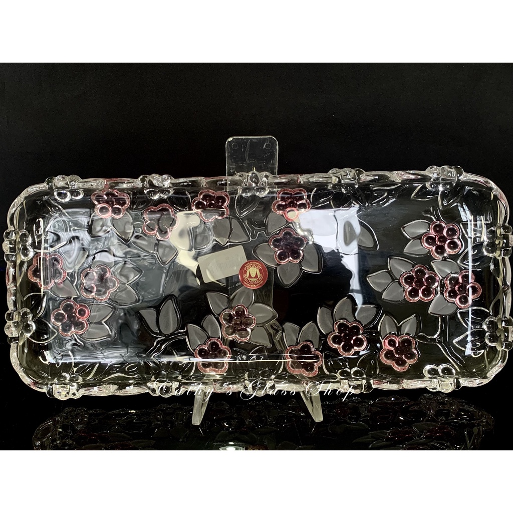 Walther Glas Canape Tray / Nampan / Wadah