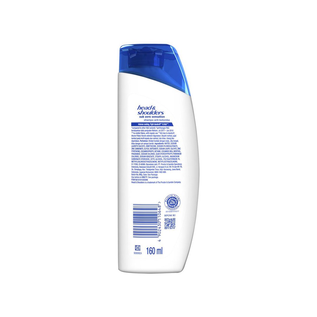 Head &amp; Shoulders Shampoo Anti Dandruff Sub Zero