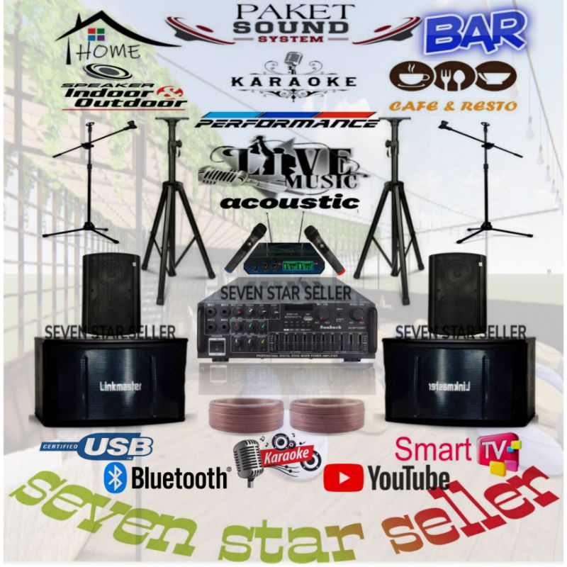 paket sound system karaoke cafe sound system live music acoustic