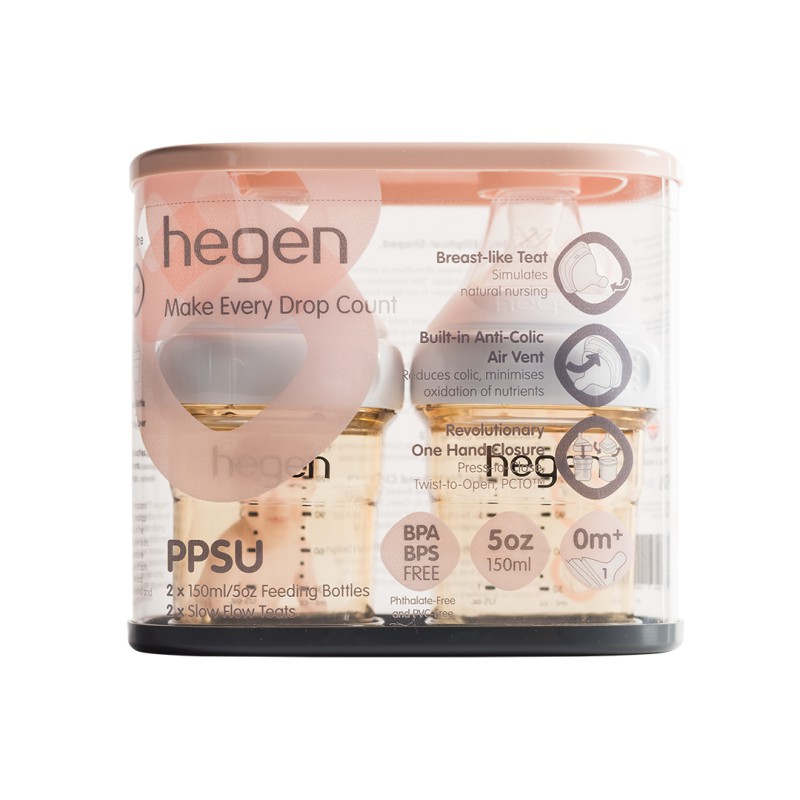 Hegen 12152206 PCTO 150ML/50Z Feeding Bottle PPSU