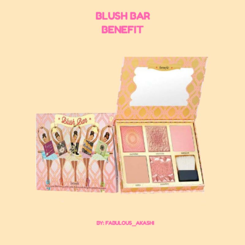 BENEFIT BLUSH BAR BLUSH ON
