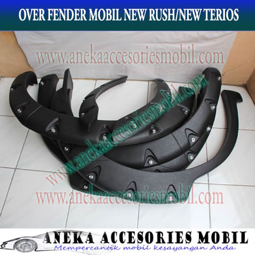 [Eksterior Mobil] Over Fender Offroad Mobil Daihatsu New Terios Model Baut L