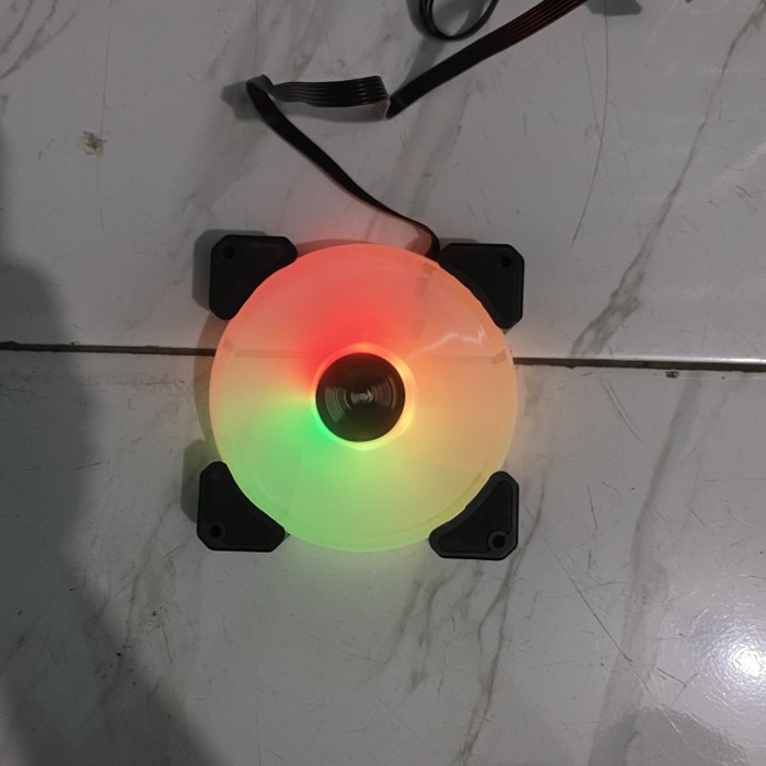 FAN CASING / POWER UP ROVER RGB Auto Fan Casing 12CM AUTO RING LED