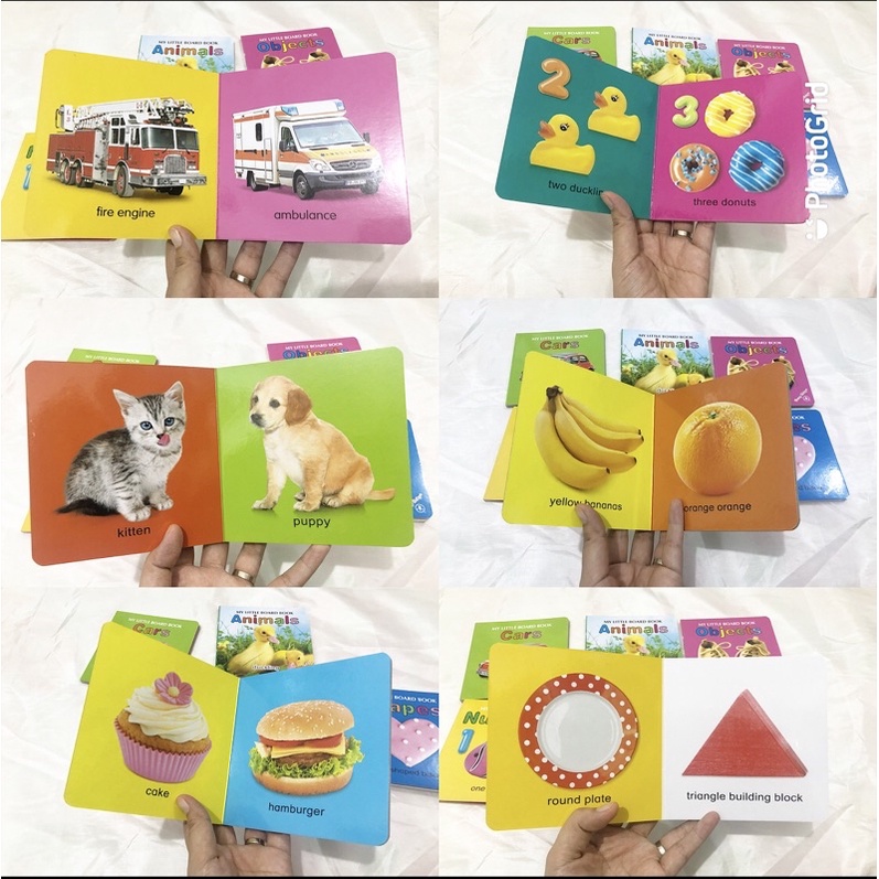 buku anak alphabet books number books abc animals shape colors cars