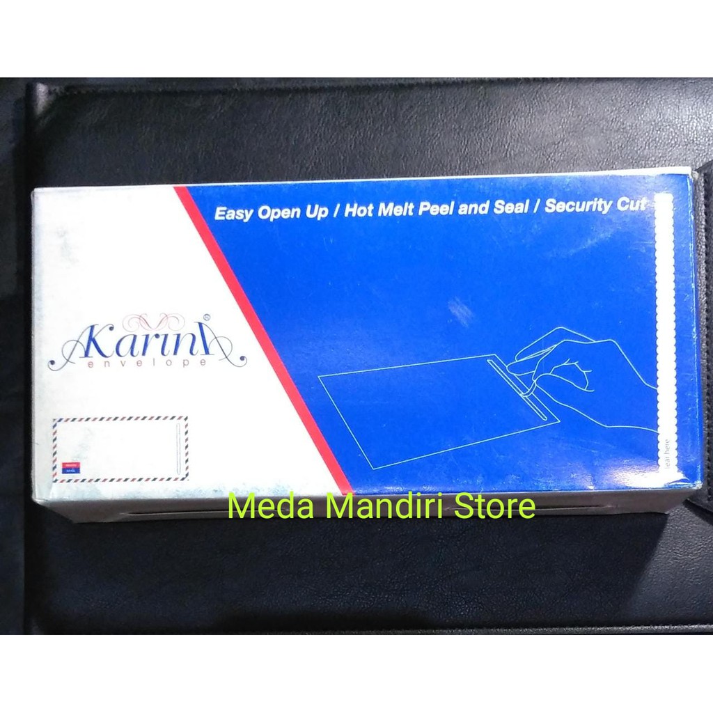 

Amplop Putih Air Mail Merah Biru Karina