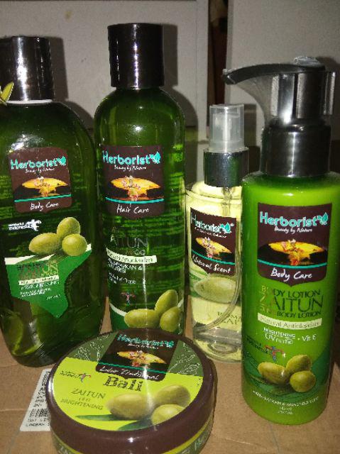 Herborist Paket Zaitun Body Care Paket 5 Perawatan Tubuh Shopee