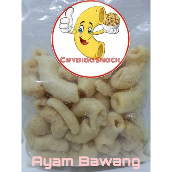 

Makaroni gandum goreng jumbo rasa ayam bawang