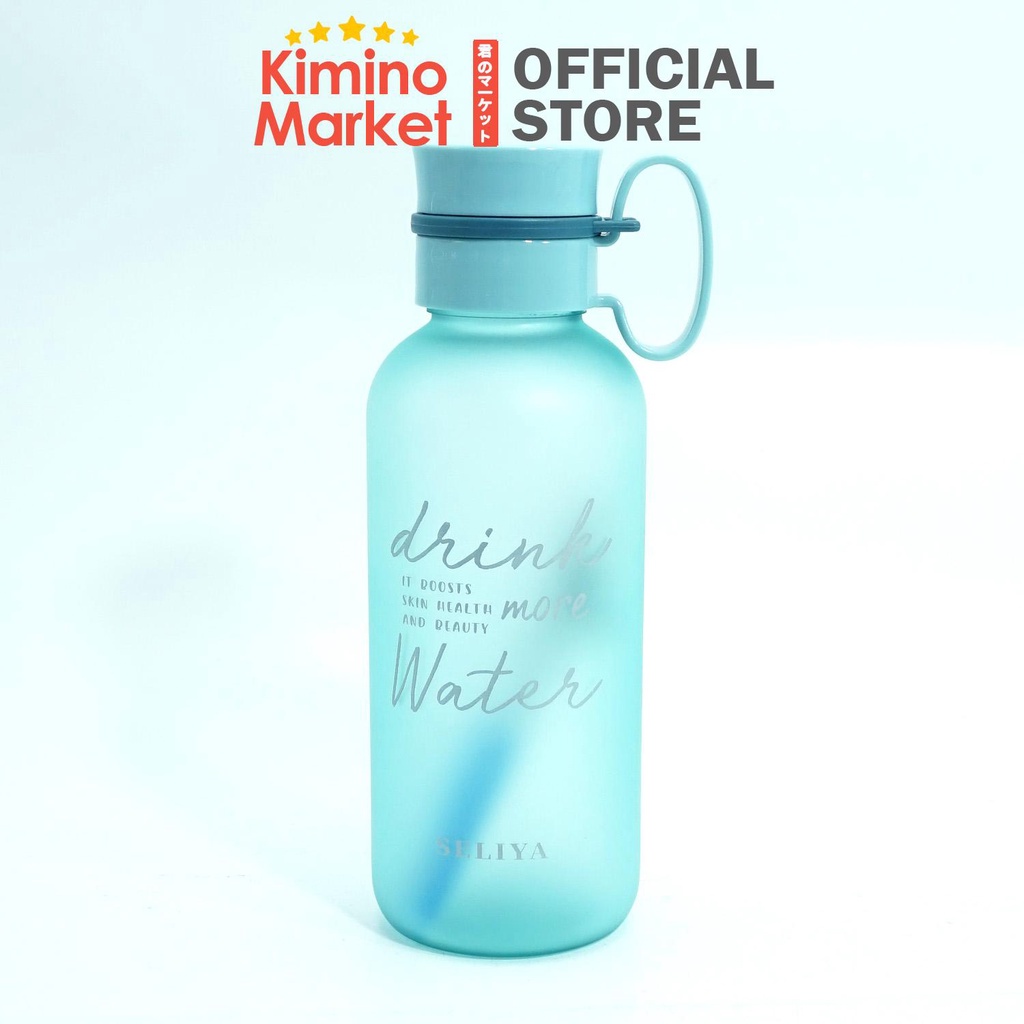 Botol Minum Korea Viral Kekinian 650 ml Drink Bottle Seliya BPA Free