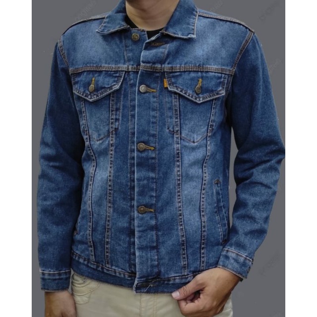 RAJA JACKET jaket jeans pria , jaket jean pria