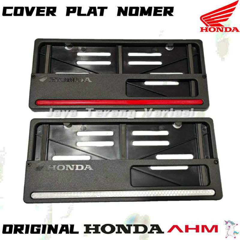 TEMPAT PLAT NOMER/COVER PLAT NOMER ORIGINAL HONDA || AHM