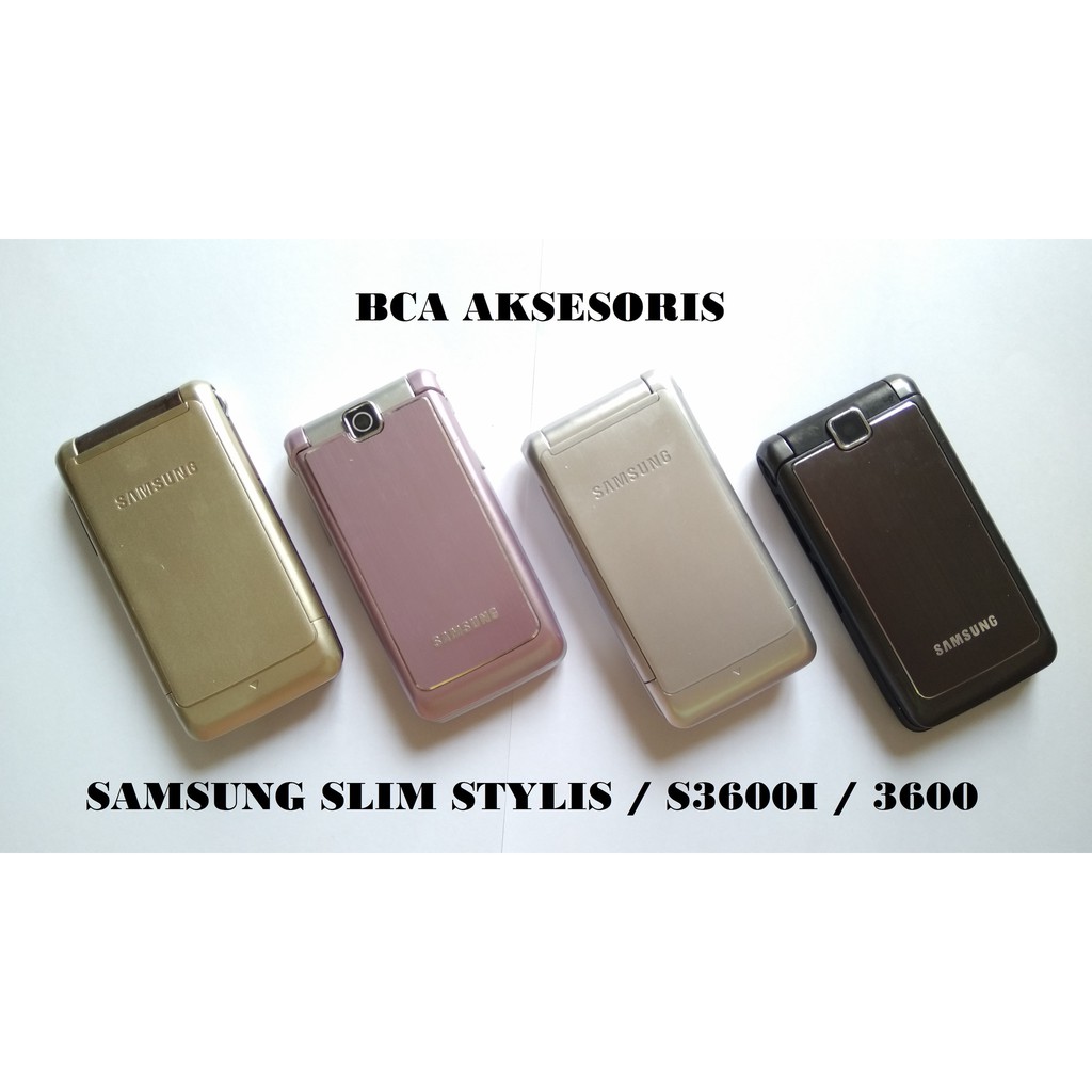 CASING SAMSUNG SLIM STAYLIS - S3600 - S3600I HOUSING FULLSET TULANG