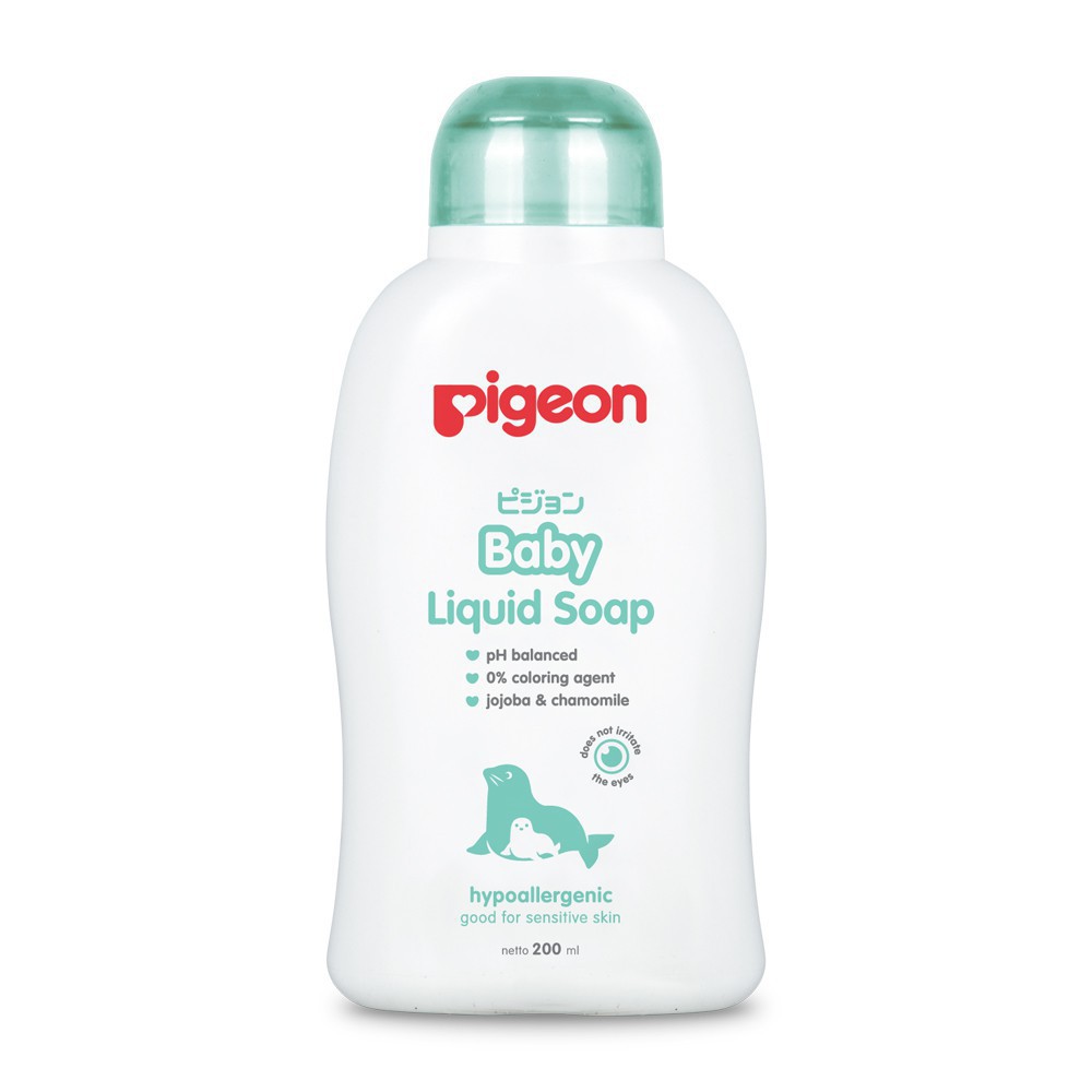 PIGEON Baby Liquid Soap | Sabun Cair Bayi (Tersedia varian ukuran)