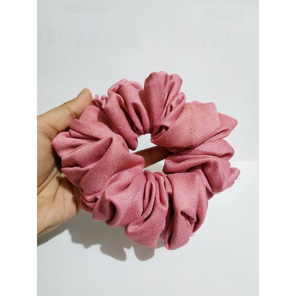 KBB10 Ikat Rambut Karet Scrunchie 12cm