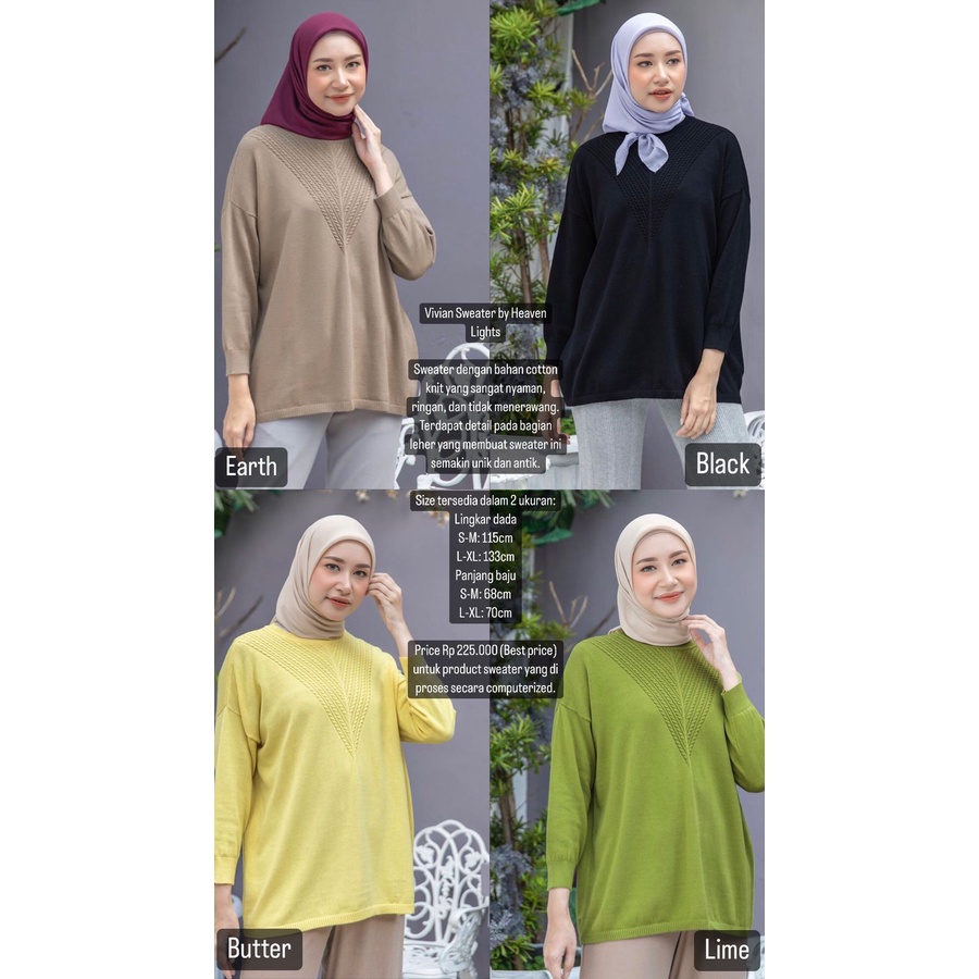 VIVIAN SWEATER BY HEAVEN LIGHTS