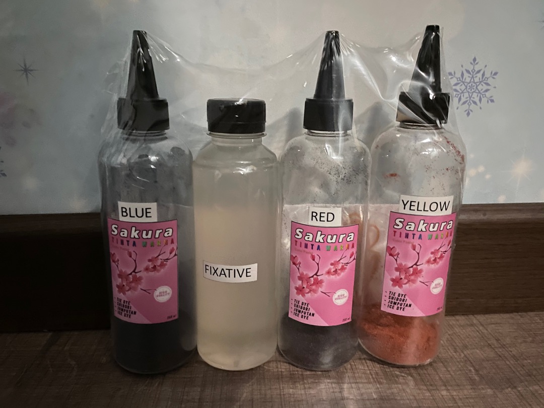 Tinta Tie Dye / Pewarna Pakaian / Tinta Tie Die / Tinta Pewarna Pakaian / Warna Pastel