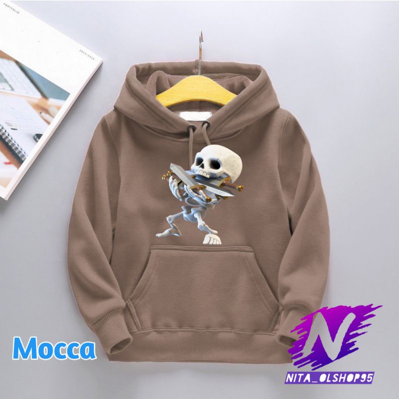 sweater hoodie coc tengkorak
