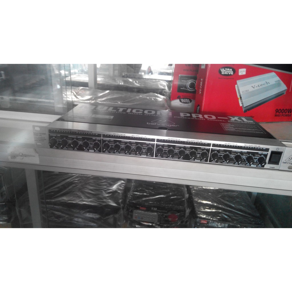 Compressor Limiter Gate Behringer MDX4600 4 Channel Original Pembatas Frekuensi Limit Audio