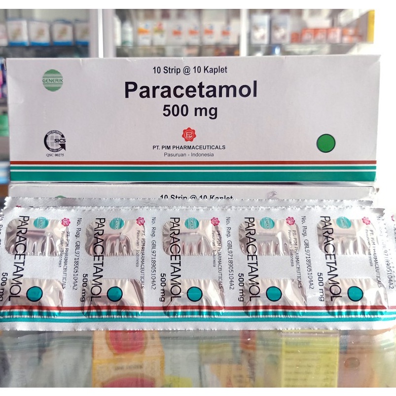 PARACETAMOL 500mg 1 TABLET (Eceran)