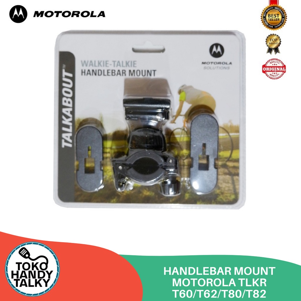 HANDLEBAR MOUNT WALKIE TALKIE MOTOROLA TLKR T60/T62/T80/T82 NEW