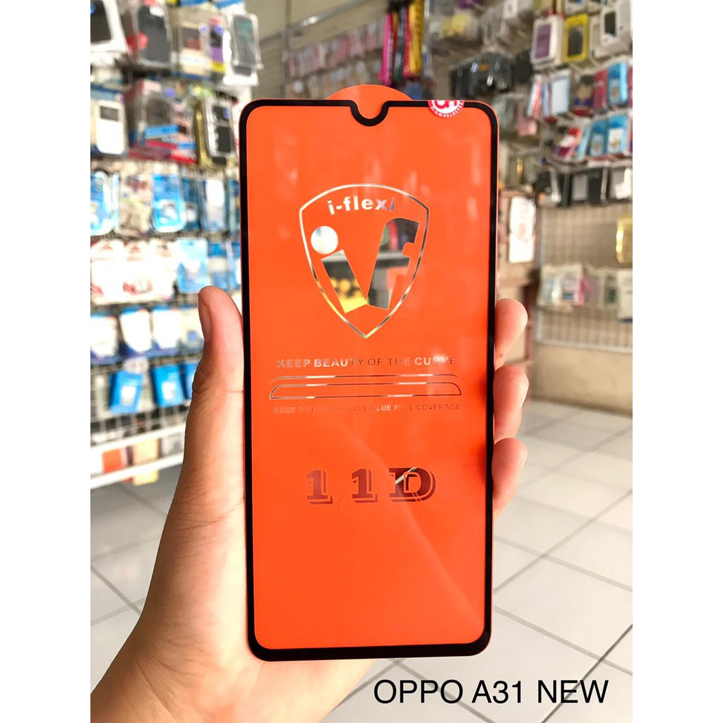 screenguard temperedglass full oppo a31 new / Oppo A8