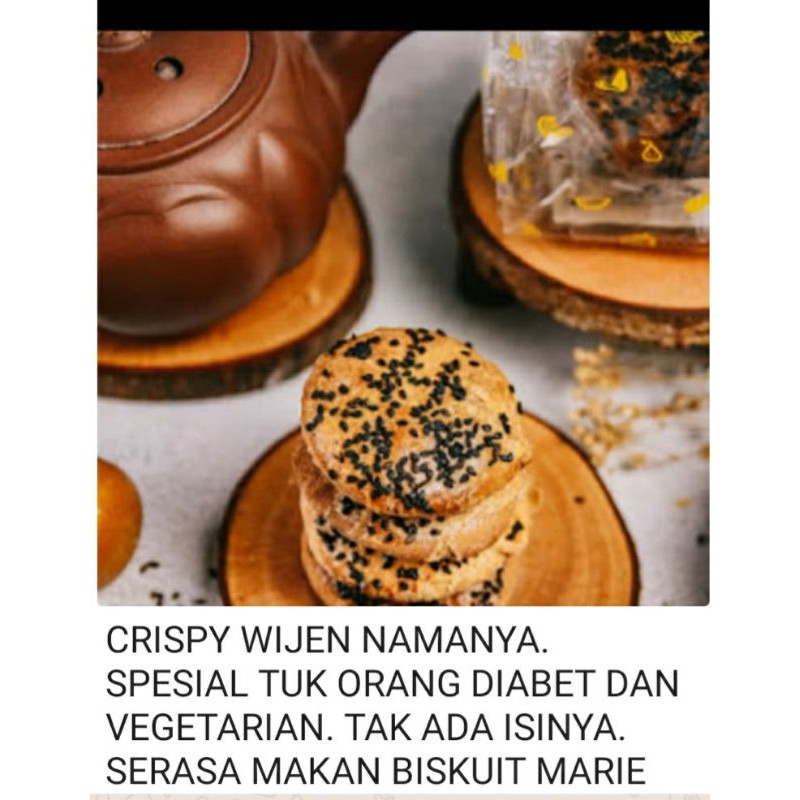 

crispy wijen pia merek tamiang