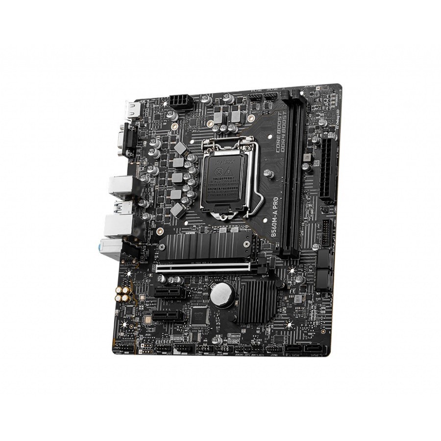 MSI B560M-A PRO - LGA 1200 mATX (GEN 10 11, B560, M.2 Slot, USB 3.2)