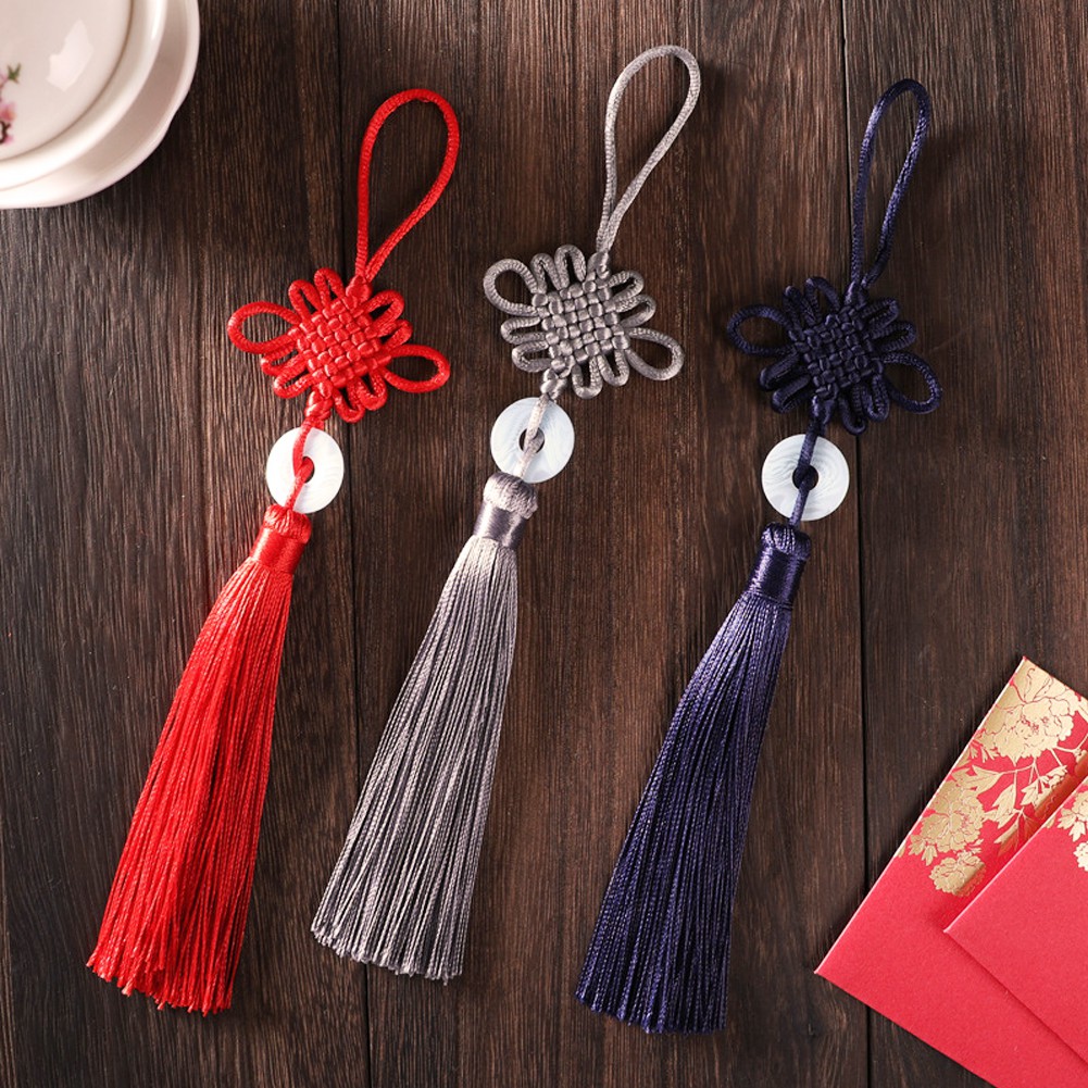 【TK】Handmade Chinese knot holiday pendant gift