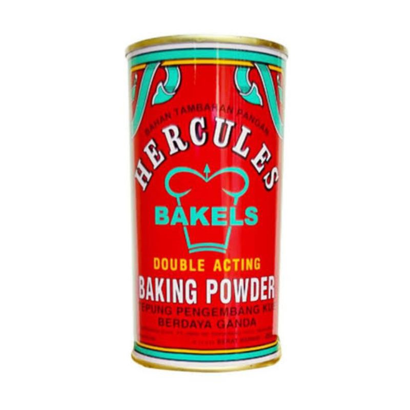 

Hercules Baking Powder 450gr/Tepung Pengembangan kue/Import